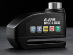 MOTORCYCLE LOCK WITH 110 DB ALARM FOR BRAKE DISC MOTION SENSOR