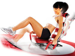 Ab rocket twister fitness flat abdomen for exercise