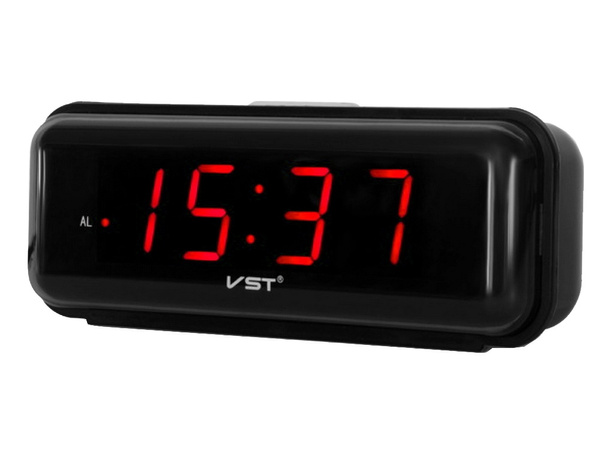 Wecker elektronisch netzbetrieben led 24h alarm