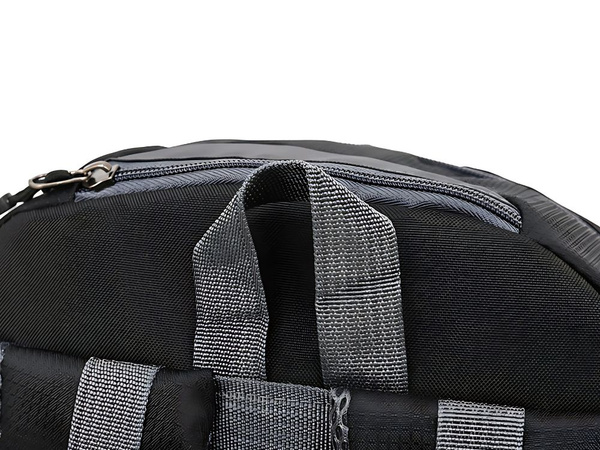 Backpack 40l black travel hiking trekking strong in the mountains durable