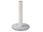 Cat scratcher cat post ball toy