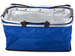 Thermal folding picnic basket insulating shopping basket
