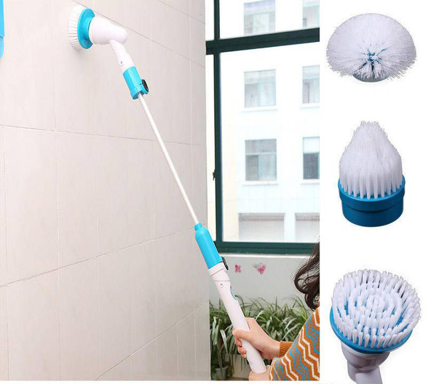 Perie rotativă electrică pentru pardoseală cu rosturi de țiglă