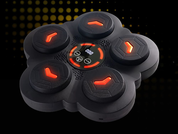 Boxing shield trainer music bluetooth usb c + boxing gloves