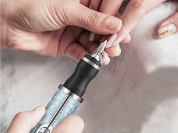 Küünte freesimise masin maniküür pediküür lõiketerade komplekt usb aku