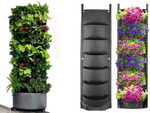 Vertical plant bag hanging felt 7 pockets for seedlings decoration