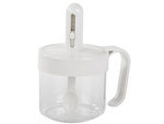 Récipient à épices pour la cuisine avec cuillère à soupe gobelet avec fermeture d'oreille