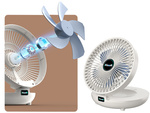 Galda ventilators saliekamais ventilators bezvadu galda klips stāvošs