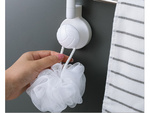 Porte-serviettes de salle de bain pivotant 4 bras