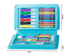 Művész készlet festéshez 42 db dobozban