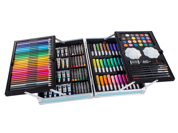 Набор художника для рисования в кейсе 145 шт.