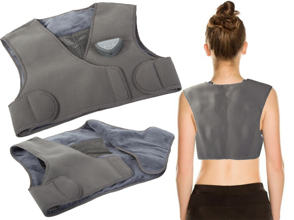 Încălzire electrică vestă fără fir spate masager usb