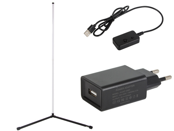 Lampă de pardoseală rgb cu led-uri de noapte aplication 1m