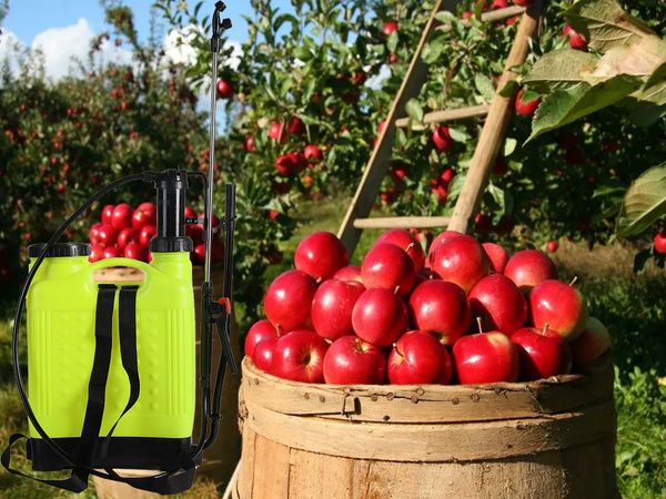 Nahrbtni tlačni razpršilnik vrtni ročni razpršilnik kopje 12l