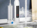 Průtokový ohřívač vody 3000w s filtračním kohoutkem lcd kuchyňská baterie