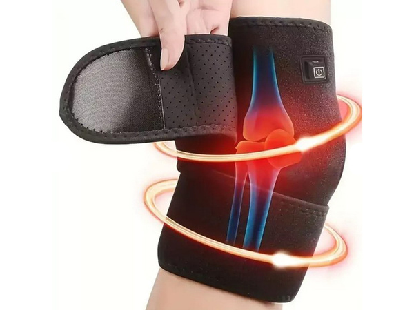 Rodillera calentadora masaje vibratorio masaje calentador 3 modos