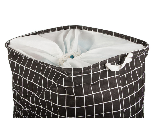 Folding basket for laundry toys large lockable