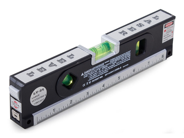 Lāzera līmeņrādis ar led apgaismojumu 24 cm