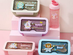 Lunchbox cutie pentru micul dejun container pentru micul dejun pentru școală compartimente tăietori