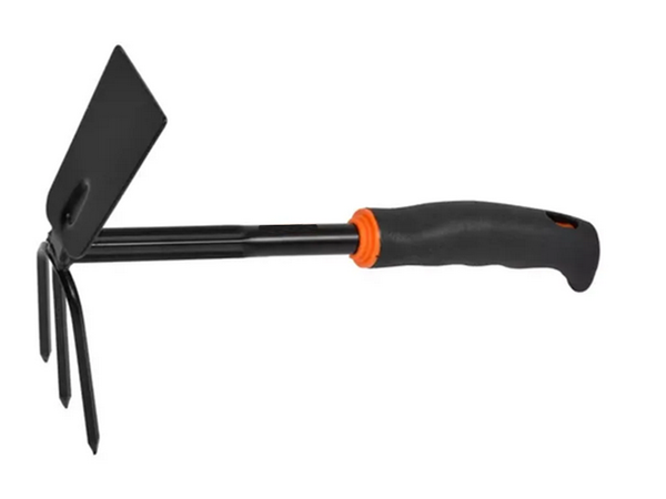 Sodo kauptukas dvipusis kastuvas grėblys rankinis grėblys augalams