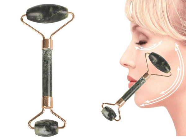 Rouleau de jade masseur de visage