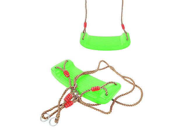 Columpio infantil de madera para jardín trapecio gimnástico con asas