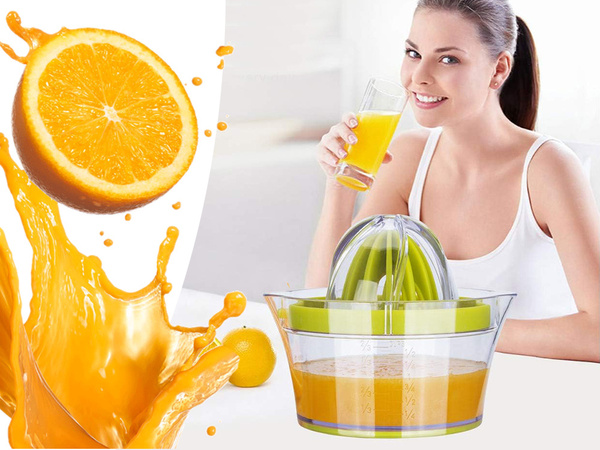 Ręczna wyciskarka cytrusów owoców wyciskacz soku z cytryn pomarańczy 400ml