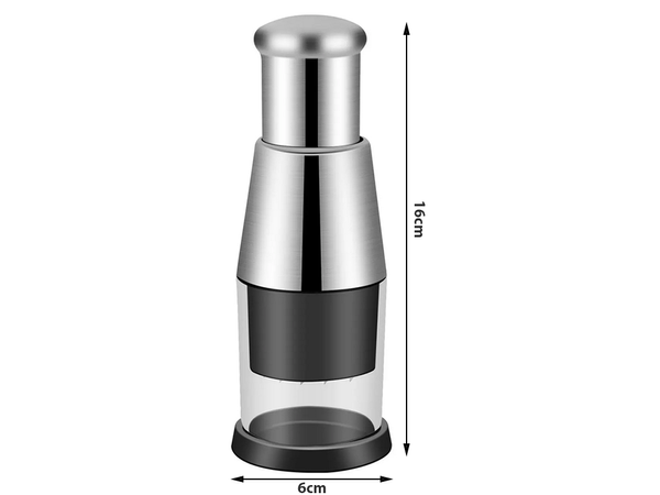 Rotary vegetable and fruit chopper for garlic hand chopper shredder