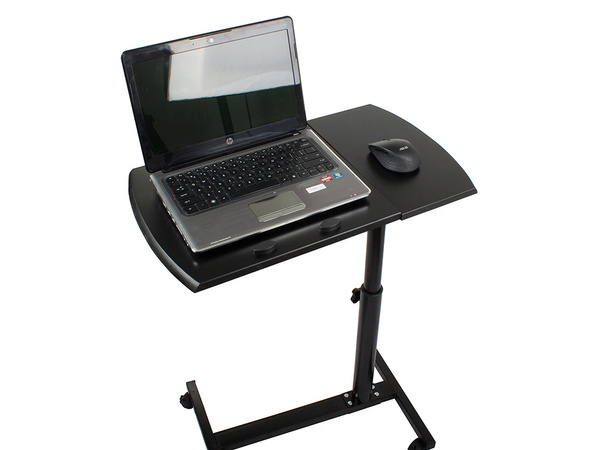 Laptop asztal kerekeken állítható íróasztal