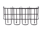 Metal holder stand for 4 umbrellas with 4 hooks metal organiser