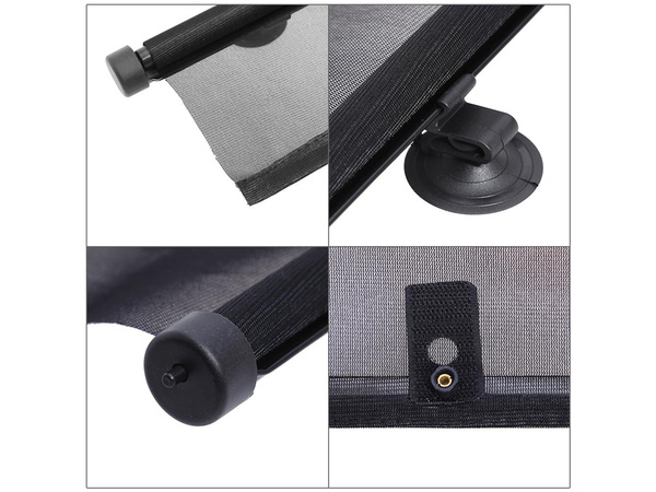 Estores enrollables cubreventanas coche 2 unid.