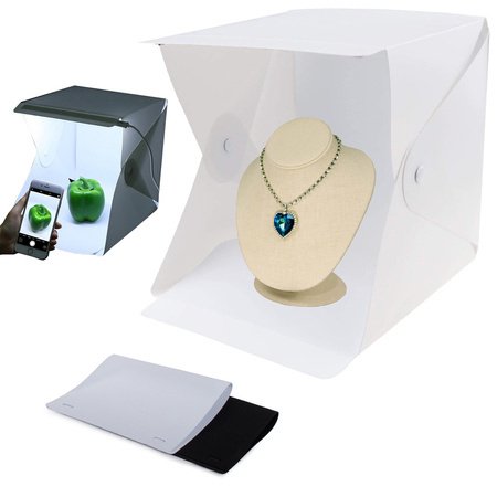 Studijski šotor brez senc za fotografiranje izdelkov 20led