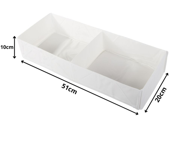 Underwear organiser socks drawer wardrobe liner dividers large