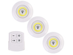 3x cob lamp wireless pilot battery lamp