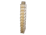 Wardrobe organiser hanging shelf with 10 shelves 120