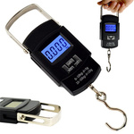 Cestovná váha s háčikom a slučkou lcd 50 kg