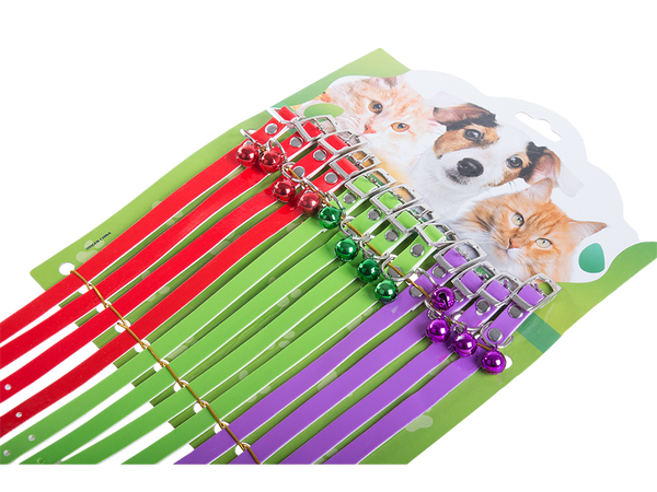 Obojek pro psy a kočky s nastavitelným zvonkem