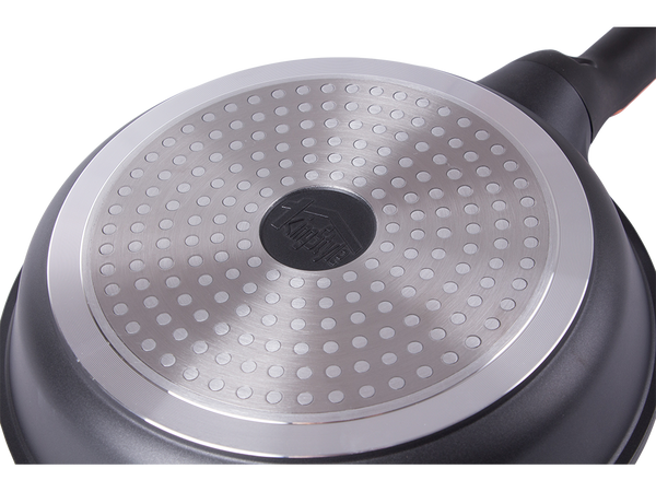 Poêle à frire induction gaz antiadhésif 24cm