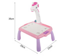 Rétroprojecteur table de dessin tableau blanc marqueurs pour enfants marqueurs