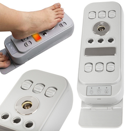 Electric massaging foot massager warming hammering vibrating