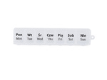 Medikamentenbehälter wöchentliche medikamentenkassette supplement organizer 7 tage