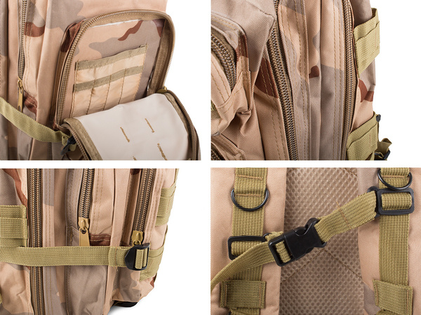 Tactical military backpack military survival 30l