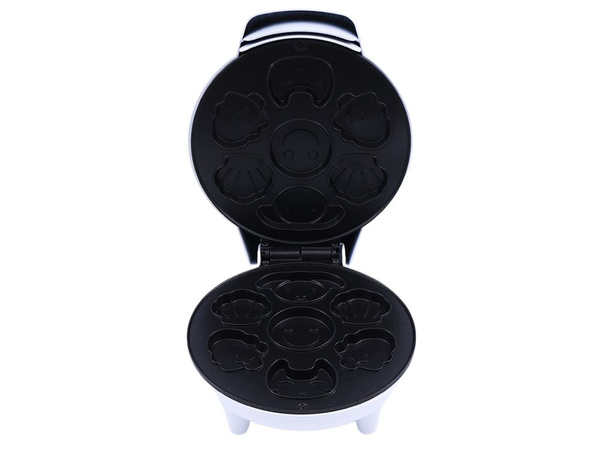 Gaufrier électrique pour gaufres et biscuits, moules de différents motifs, 1200 W