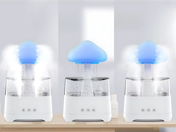 Oro drėkintuvas oro difuzorius aromaterapija led šviesos rgb nuotolinio valdymo usb