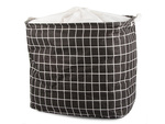 Folding basket for laundry toys large lockable