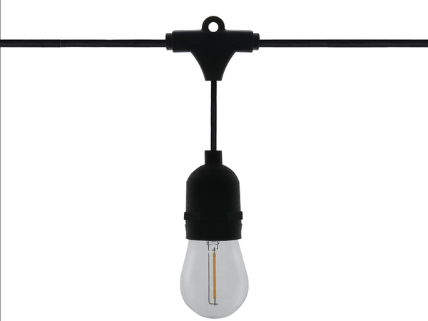 Girlanda ogrodowa łańcuch świetlny 20 led e27 20m