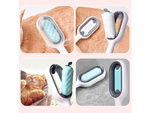 Brosse à poils de chien en silicone 3 en 1 pour le lavage des poils de chat
