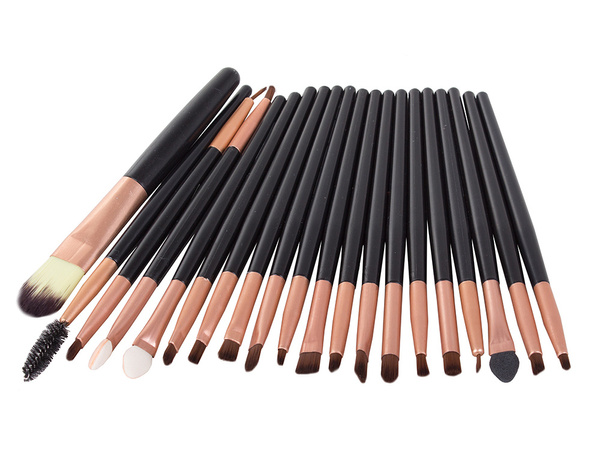 Set of professional make-up brushes 20 pieces
