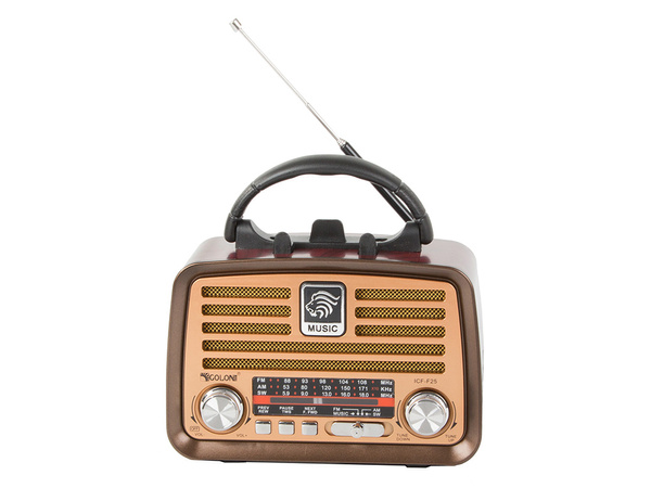 Retro konyhai mobil rádió fm am bluetooth usb újratölthető antenna