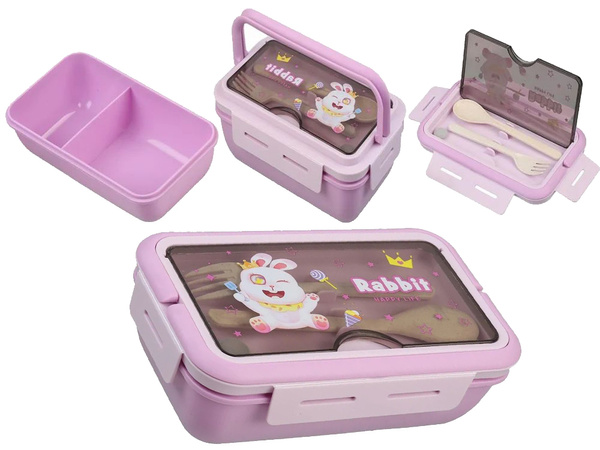 Lunchbox breakfast box breakfast container lunch cutlery with water bottle set